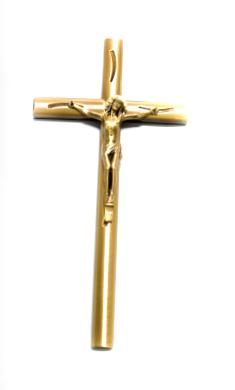 Заказать Крест распятие под золото (католический) в Москве
